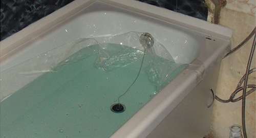 Установкой акрилового вкладыша | Красково